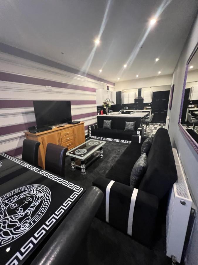 Boutique Blackpool 2 Bed Grey Apartment Sleeps 10 Exterior foto